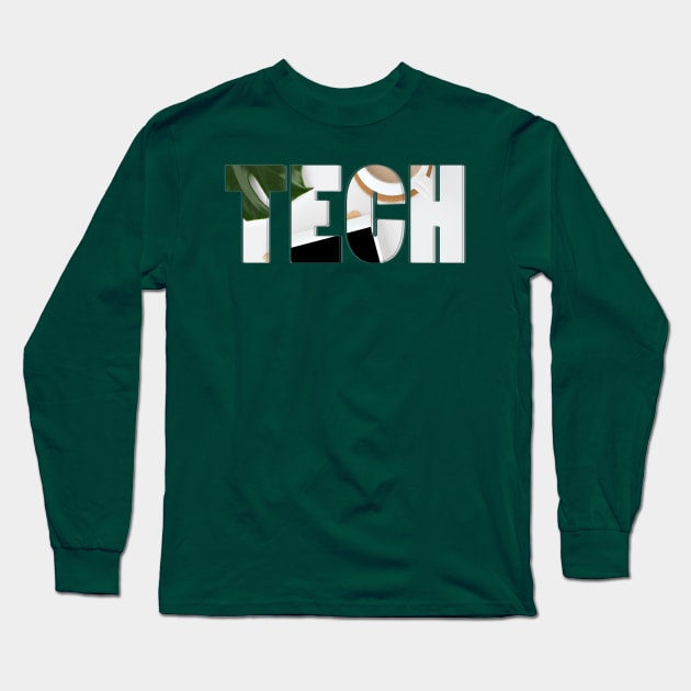 TECH Long Sleeve T-Shirt by afternoontees